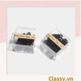  Classy Combo 10 kẹp càng cua, kẹp tóc nữ nhiều màu basic PK1628 