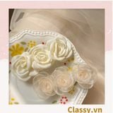  Kẹp tóc mái đính hoa bảng lớn nhiều màu phong cách hàn quốc PK1630 