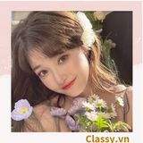  Kẹp tóc mái đính hoa bảng lớn nhiều màu phong cách hàn quốc PK1630 