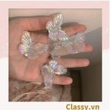  Classy Kẹp tóc mái hình bướm, kẹp tóc trang trí, phụ kiện tóc nữ xinh PK1632 