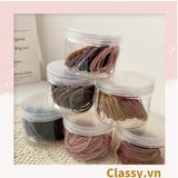  Classy Dây cột tóc siêu dai siêu bền đơn giản nhiều màu lựa chọn PK1635 