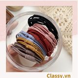  Classy Dây cột tóc siêu dai siêu bền đơn giản nhiều màu lựa chọn PK1635 