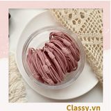  Classy Dây cột tóc siêu dai siêu bền đơn giản nhiều màu lựa chọn PK1635 