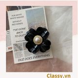  Classy Kẹp hoa đính hạt kiểu dáng sang trọng PK1640 