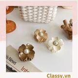  Classy Kẹp hoa đính hạt kiểu dáng sang trọng PK1640 