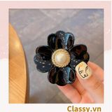  Classy Kẹp hoa đính hạt kiểu dáng sang trọng PK1640 
