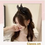  Classy Kẹp tóc đính nơ kiểu dáng sang trọng PK1641 