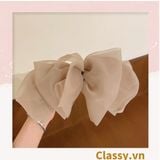  Classy Kẹp tóc đính nơ kiểu dáng sang trọng PK1641 