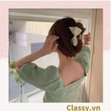  Kẹp tóc đính nơ kiểu dáng sang trọng PK1642 