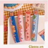  [GIAO HÀNG 7-25 NGÀY]  Thước kẻ hoạt hình dài 19 CM, có thể dùng làm thước kẻ, đánh dấu trang sách họa tiết trái cây hỗn hợp PK1645 