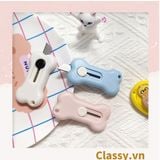  [GIAO HÀNG 7-25 NGÀY] Dao rọc giấy mini hình cục xương cute ngộ nghĩnh, 3 màu cơ bản PK1646 