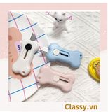  [GIAO HÀNG 7-25 NGÀY] Dao rọc giấy mini hình cục xương cute ngộ nghĩnh, 3 màu cơ bản PK1646 