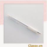  Combo 10 Bút bi mực đen trơn màu cơ bản có miếng đệm tay giảm đau tay khi sử dụng lâu PK1650 