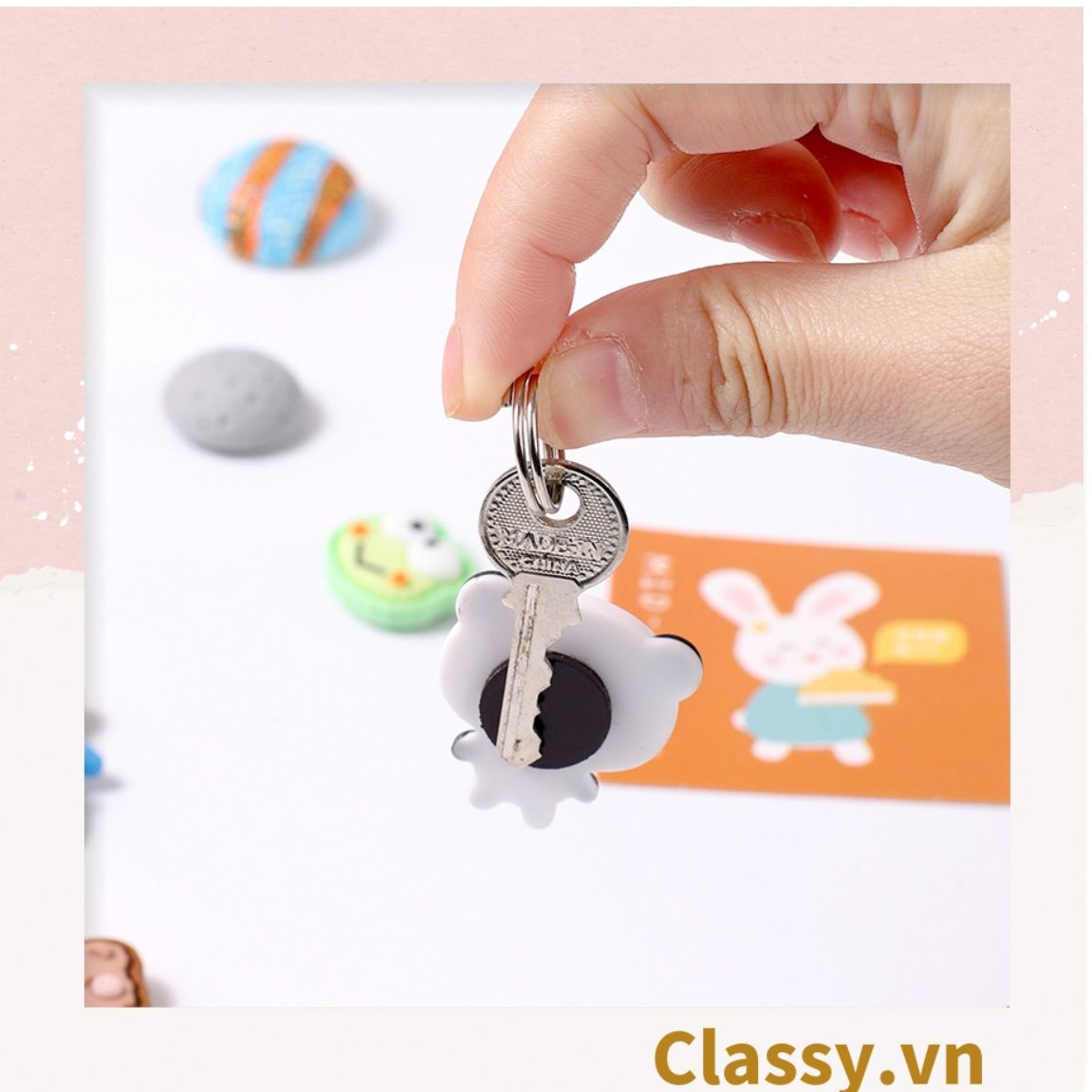  [GIAO HÀNG 7-25 NGÀY]  Classy Miếng Magnet trang trí tủ lạnh, bàn học, máy tính, điện thoại nhiều hình thù hoạt hình ngộ nghĩnh PK1651 