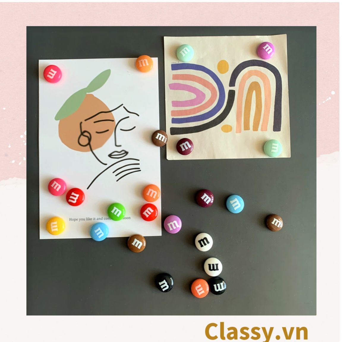  [GIAO HÀNG 7-25 NGÀY]  Classy Miếng Magnet trang trí tủ lạnh, bàn học, máy tính, điện thoại nhiều hình thù hoạt hình ngộ nghĩnh PK1651 