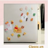 [GIAO HÀNG 7-25 NGÀY]  Classy Miếng Magnet trang trí tủ lạnh, bàn học, máy tính, điện thoại nhiều hình thù hoạt hình ngộ nghĩnh PK1651 