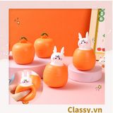  [GIAO HÀNG 7-25 NGÀY] Classy Đồ chơi dẻo kéo dài bóp bóp hình thỏ và cà rốt ngộ nhĩnh giải trí PK1652 