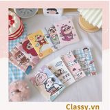  [GIAO HÀNG 7-25 NGÀY] Sổ tay mini size a7, họa tiết hoạt hình ngẫu nhiên thỏ, cún hoặc bé Shin công thức tiện lợi mang theo bên người PK1655 
