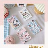  [GIAO HÀNG 7-25 NGÀY] Sổ tay mini size a7, họa tiết hoạt hình ngẫu nhiên thỏ, cún hoặc bé Shin công thức tiện lợi mang theo bên người PK1655 