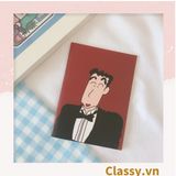  [GIAO HÀNG 7-25 NGÀY] Sổ tay mini size a7, họa tiết hoạt hình ngẫu nhiên thỏ, cún hoặc bé Shin công thức tiện lợi mang theo bên người PK1655 