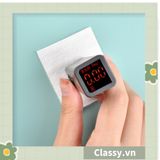  120 miếng Bông Tẩy Trang Cotton Pads Classy chất liệu Cotton bỏ túi du lịch tiện lợi đựng trong hộp nhựa PK1684 