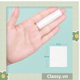  120 miếng Bông Tẩy Trang Cotton Pads Classy chất liệu Cotton bỏ túi du lịch tiện lợi đựng trong hộp nhựa PK1684 