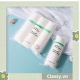  120 miếng Bông Tẩy Trang Cotton Pads Classy chất liệu Cotton bỏ túi du lịch tiện lợi đựng trong hộp nhựa PK1684 