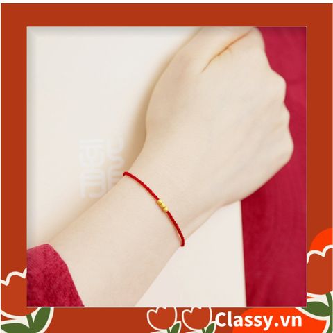  Combo 10 Vòng Tay Chỉ Đỏ May Mắn Nhiều Mẫu, Vòng Tay Phong Thủy Làm Quà Tặng, Vòng Đôi PK1698 