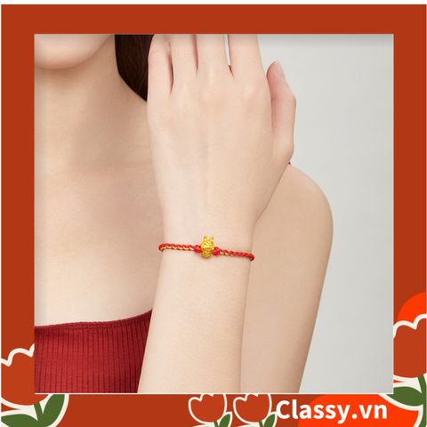  Combo 10 Vòng Tay Chỉ Đỏ May Mắn Nhiều Mẫu, Vòng Tay Phong Thủy Làm Quà Tặng, Vòng Đôi PK1698 