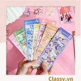  [GIAO HÀNG 7-4515 NGÀY]  Classy Sticker Hoạt Hình Lấp Lánh Xinh Xắn Theo Phong Cách Hàn Quốc PK1700 