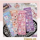  [GIAO HÀNG 7-4515 NGÀY]  Classy Sticker Hoạt Hình Lấp Lánh Xinh Xắn Theo Phong Cách Hàn Quốc PK1700 