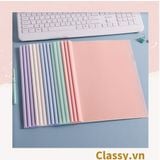  [GIAO HÀNG 7-25 NGÀY]  COMBO 10 chiếc Kẹp tài liệu, rút gáy kẹp giấy Bìa kẹp tài liệu a4 (10 cái ) PK1708 