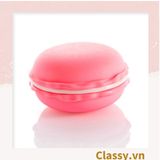  Hộp đựng trang sức, bông tai khuyên tai hoặc phụ kiện hoặc tai nghe hình bánh Macaron PK1713 