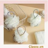  [GIAO HÀNG 7-25 NGÀY]  COMBO 100 Bông tắm tạo bọt nhà tắm 2 màu kích thước lớn phù hợp vệ sinh cơ thể hàng ngày PK1717 