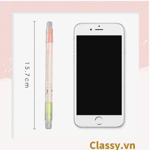  [GIAO HÀNG 7-25 NGÀY] Combo 50 Bộ 6 màu Bút màu highlighter pastel, hỗ trợ học tập làm việc hiệu quả cho học sinh sinh viên nhân viên văn phòng PK1718 