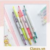  [GIAO HÀNG 7-25 NGÀY] Combo 50 Bộ 6 màu Bút màu highlighter pastel, hỗ trợ học tập làm việc hiệu quả cho học sinh sinh viên nhân viên văn phòng PK1718 