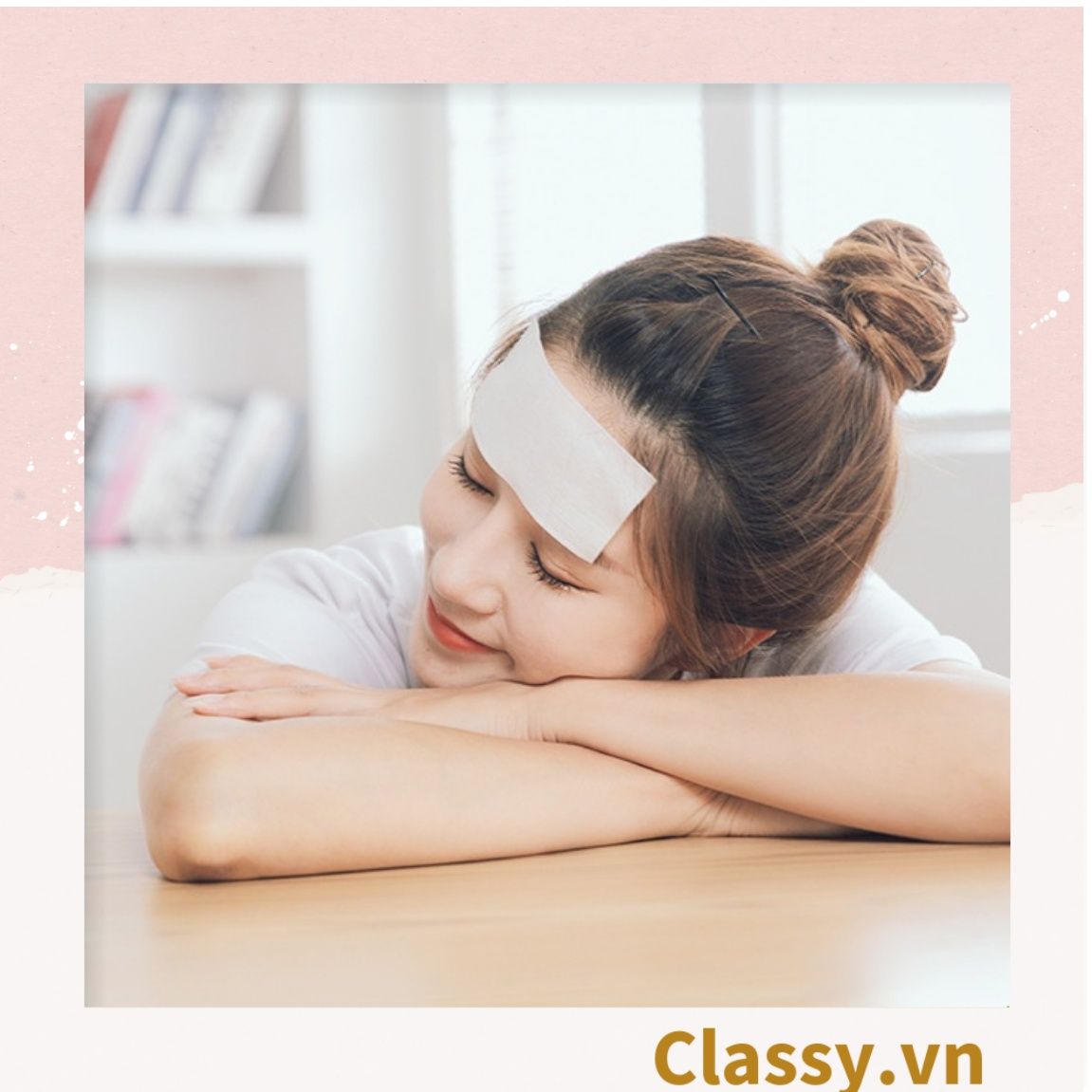  [GIAO HÀNG 7-25 NGÀY] COMBO 500 Miếng Dán Giảm Nhiệt Làm mát Cơ Thể Cho Mùa hè Miếng dán giảm nóng (1 miếng) Classy PK1722 