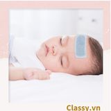  [GIAO HÀNG 7-25 NGÀY] COMBO 500 Miếng Dán Giảm Nhiệt Làm mát Cơ Thể Cho Mùa hè Miếng dán giảm nóng (1 miếng) Classy PK1722 