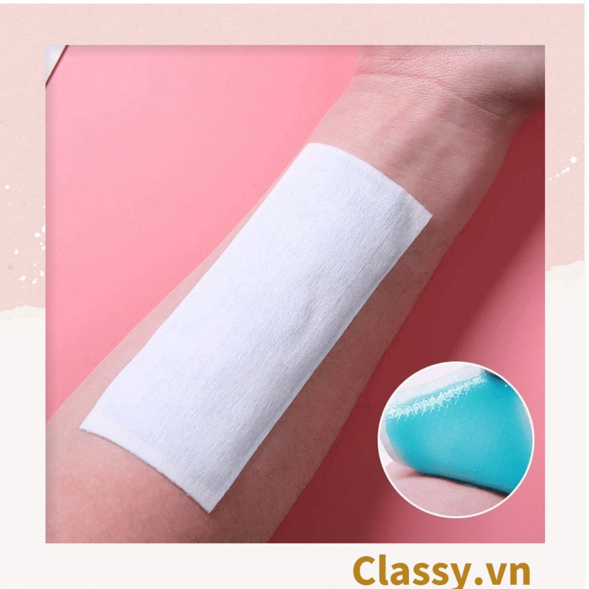  [GIAO HÀNG 7-25 NGÀY] COMBO 500 Miếng Dán Giảm Nhiệt Làm mát Cơ Thể Cho Mùa hè Miếng dán giảm nóng (1 miếng) Classy PK1722 