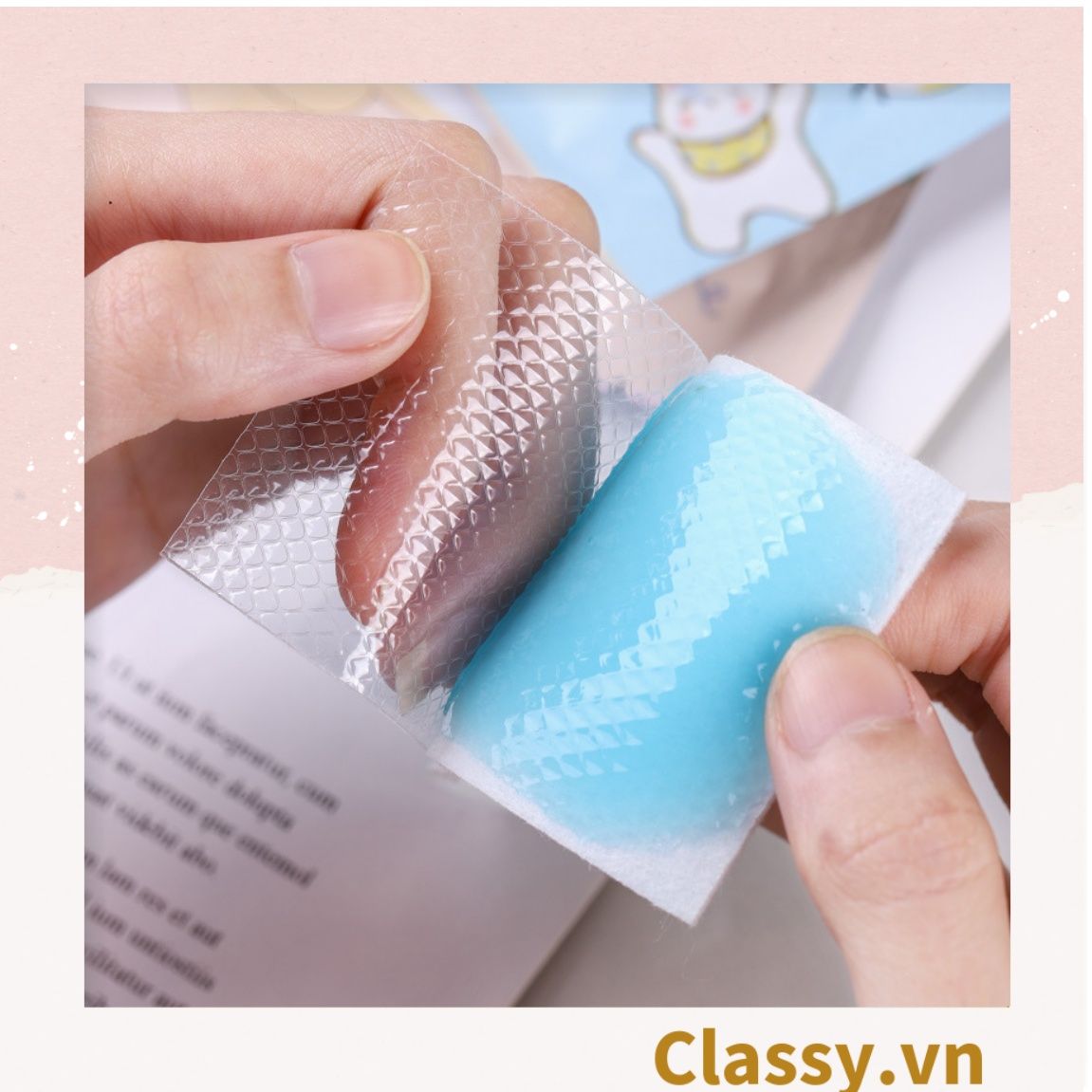  [GIAO HÀNG 7-25 NGÀY] COMBO 500 Miếng Dán Giảm Nhiệt Làm mát Cơ Thể Cho Mùa hè Miếng dán giảm nóng (1 miếng) Classy PK1722 