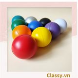  Bóng cao su cầm tay, bóng đồ chơi đàn hồi cao cấp  trơn màu PK1726 Dễ dàng chơi trên biển, thú cưng, trẻ con, cho lớp học, team building 