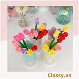  Bút bi, bút gel mực đen mô phỏng hoa tulip PK1768 