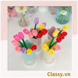  Classy Bút bi, bút gel mực đen mô phỏng hoa tulip PK1768 