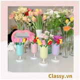  Bút bi, bút gel mực đen mô phỏng hoa tulip PK1768 