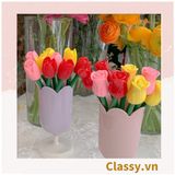  Bút bi, bút gel mực đen mô phỏng hoa tulip PK1768 