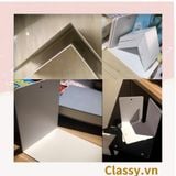  [GIAO HÀNG 7-25 NGÀY] COMBO 50 kệ Chặn sách kim loại, giá sách chữ L, chặn sách decor làm từ tấm thép dày đặc PK1802 
