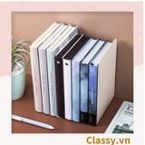  [GIAO HÀNG 7-25 NGÀY] COMBO 50 kệ Chặn sách kim loại, giá sách chữ L, chặn sách decor làm từ tấm thép dày đặc PK1802 