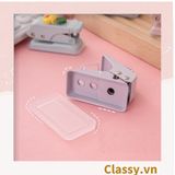  [GIAO HÀNG 7-25 NGÀY] Bấm lỗ giấy Classy đục lỗ giấy đơn độ dày 12 tờ giấy A4 (mm) phụ kiện sổ planner, bullet journal PK1805 