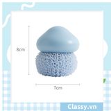  [GIAO HÀNG 7-25 NGÀY]  20 Bàn chải đa năng rửa bát hoặc massage bằng silicon và nhựa ABS có thể tháo rời, tháo rời rửa tay, rửa bát rửa nồi PK1828 