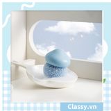  [GIAO HÀNG 7-25 NGÀY]  20 Bàn chải đa năng rửa bát hoặc massage bằng silicon và nhựa ABS có thể tháo rời, tháo rời rửa tay, rửa bát rửa nồi PK1828 
